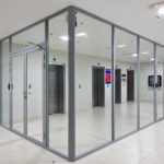 Офисная противопожарная перегородка / серия FRM5477